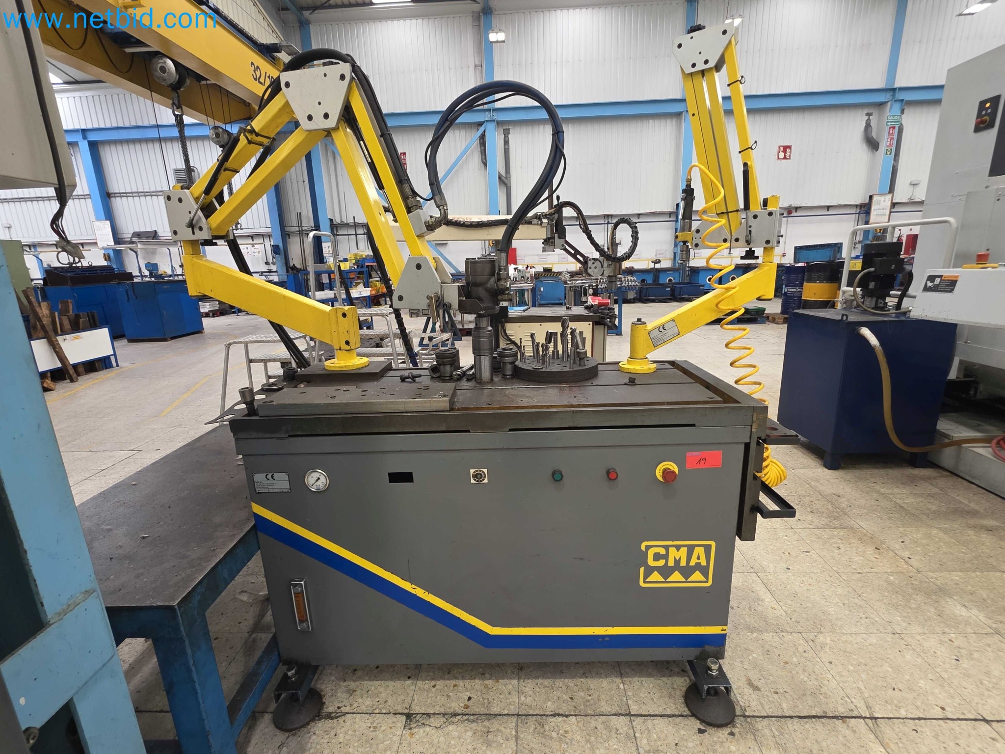 Gewindeschneidmaschine CMA RHM